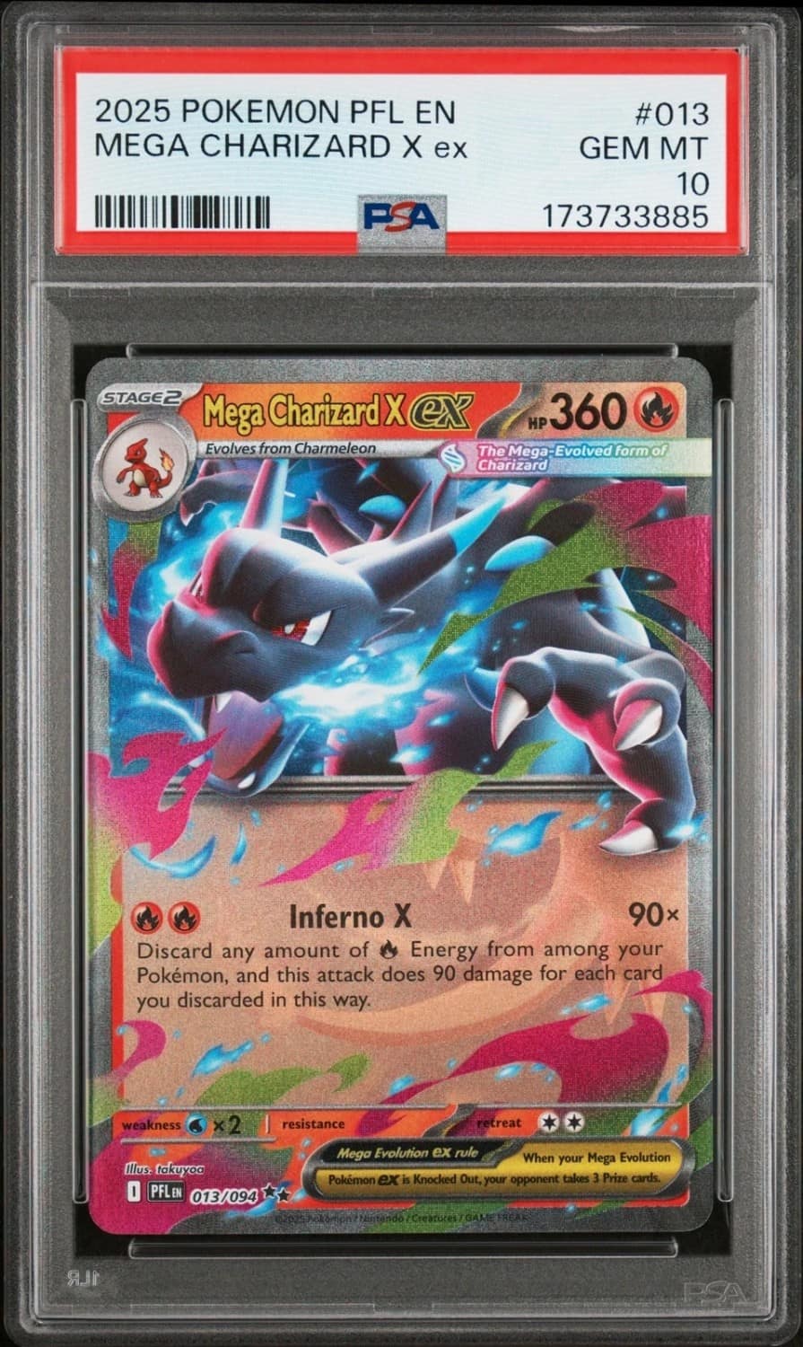 Mega Charizard X Ex
