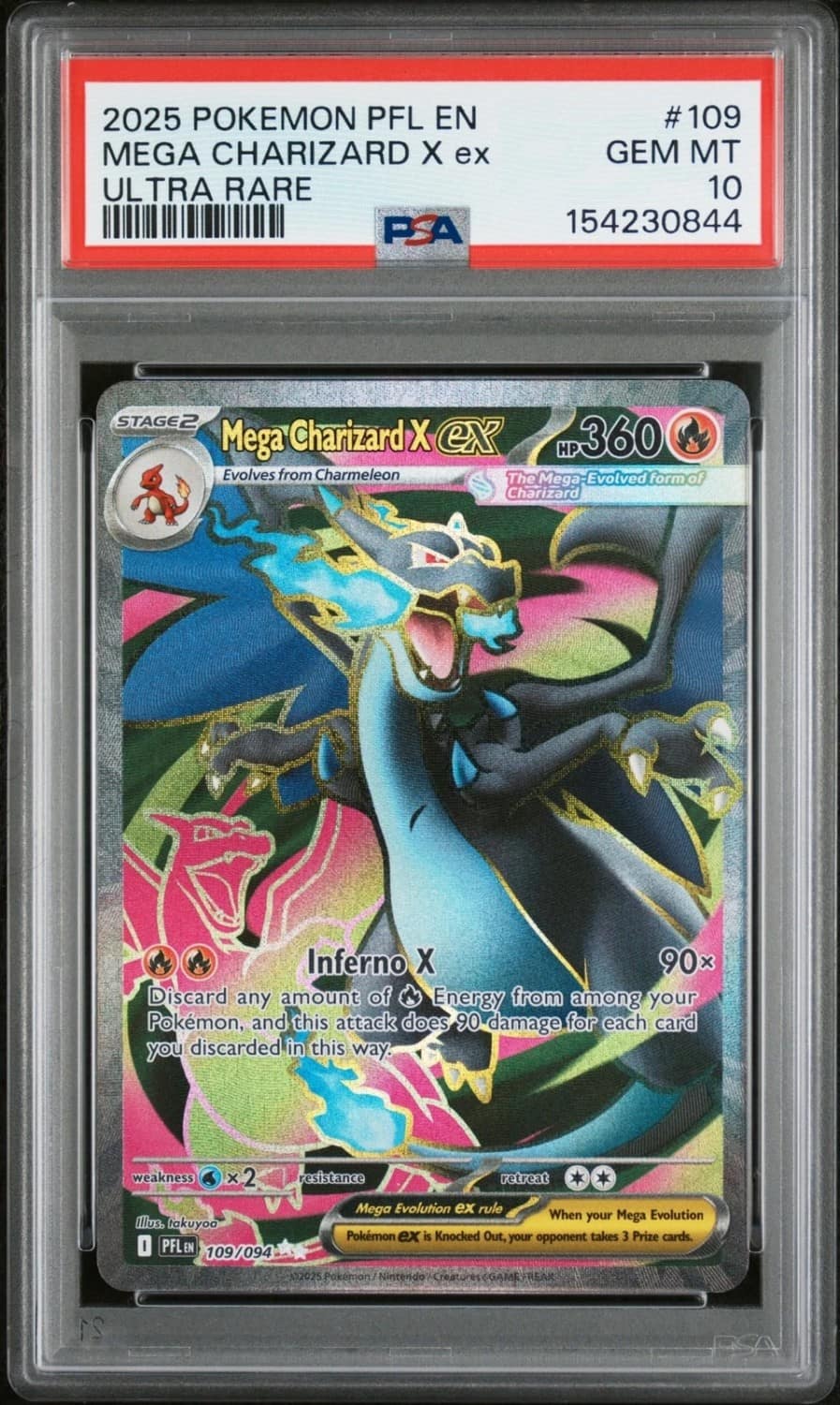 Mega Charizard X Ex