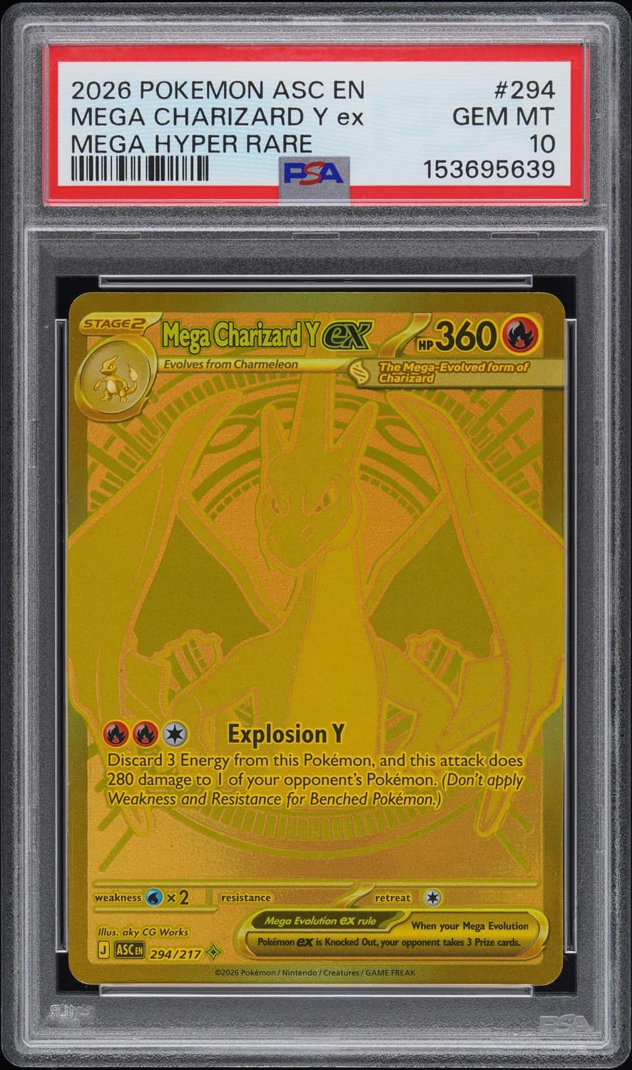 Mega Charizard Y Ex
