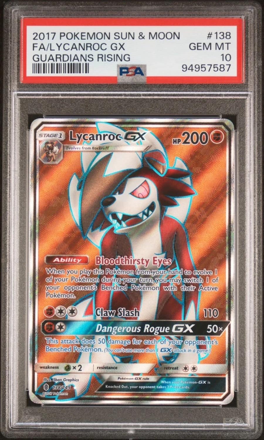 Lycanroc Gx