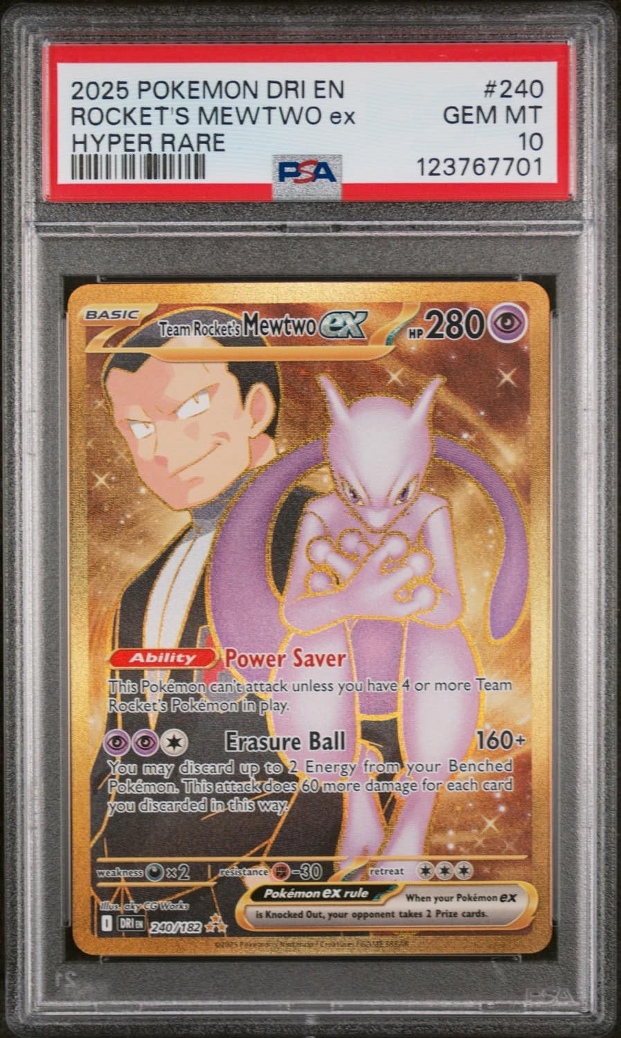 Rocket'S Mewtwo Ex