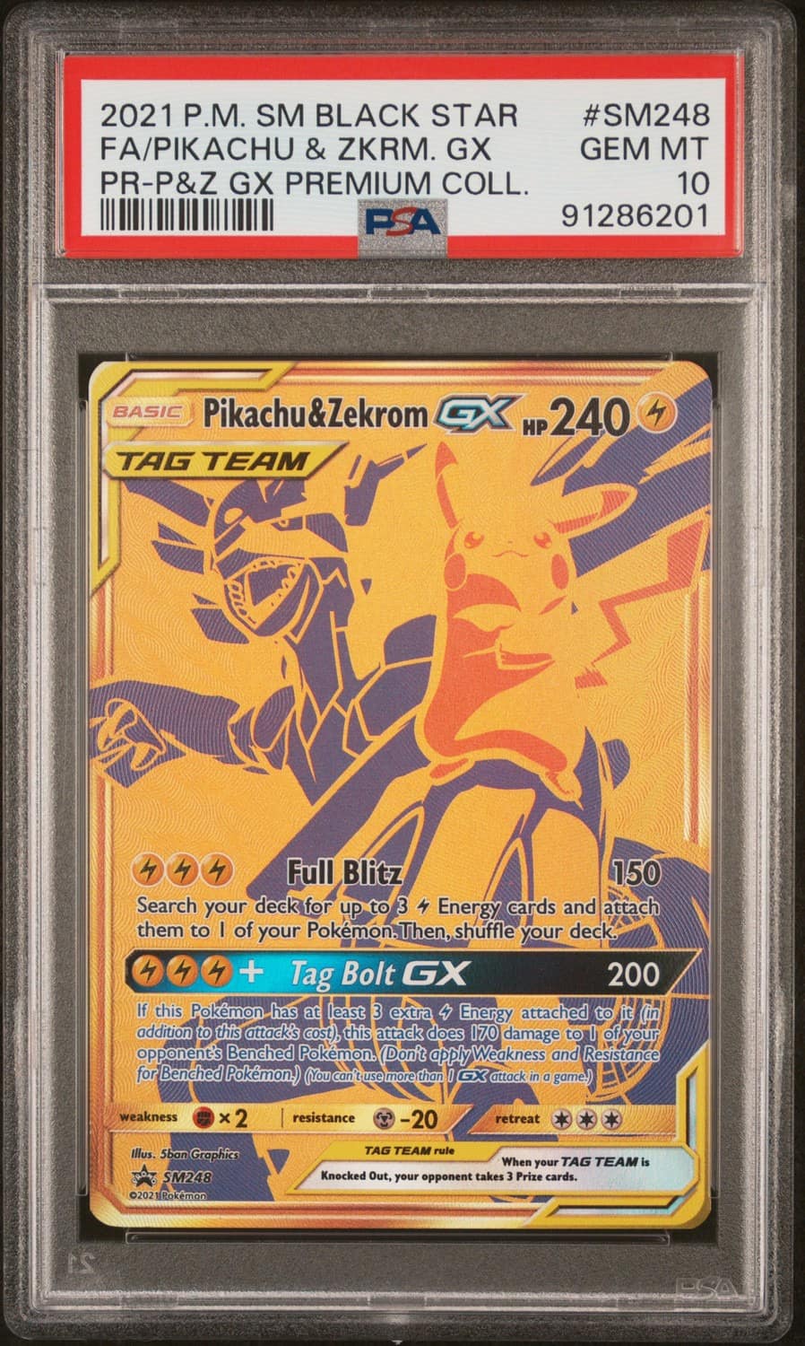 Pikachu & Zekrom Gx