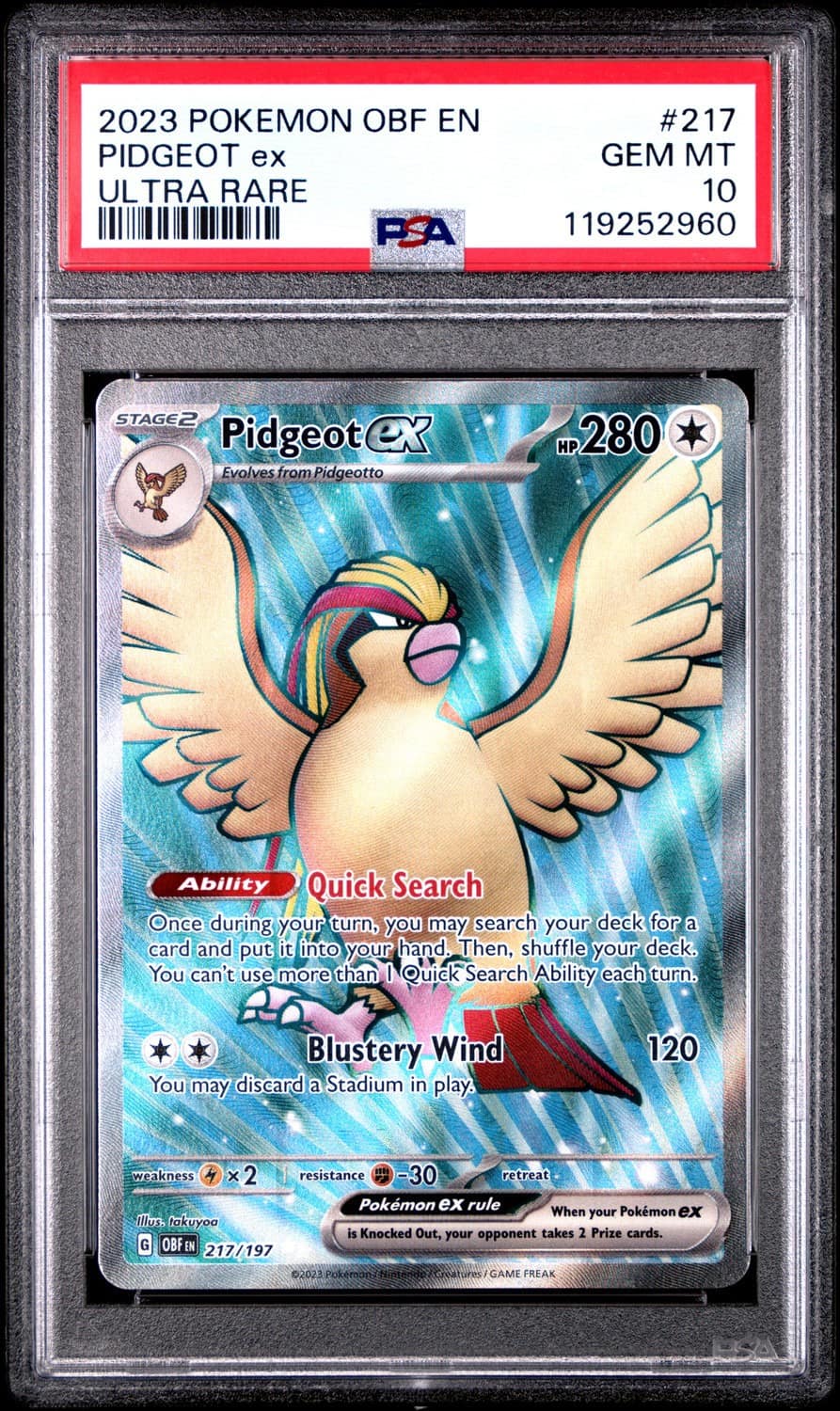 Pidgeot Ex