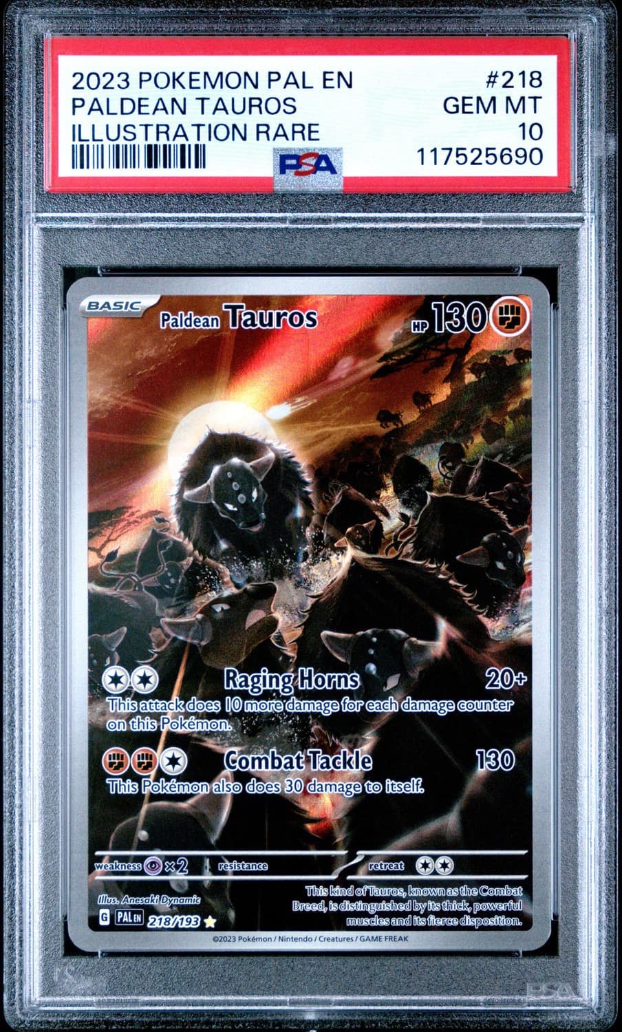 Paldean Tauros