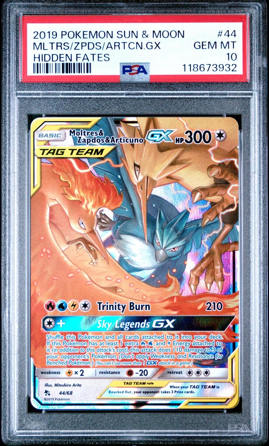 Moltres & Zapdos & Articuno Gx