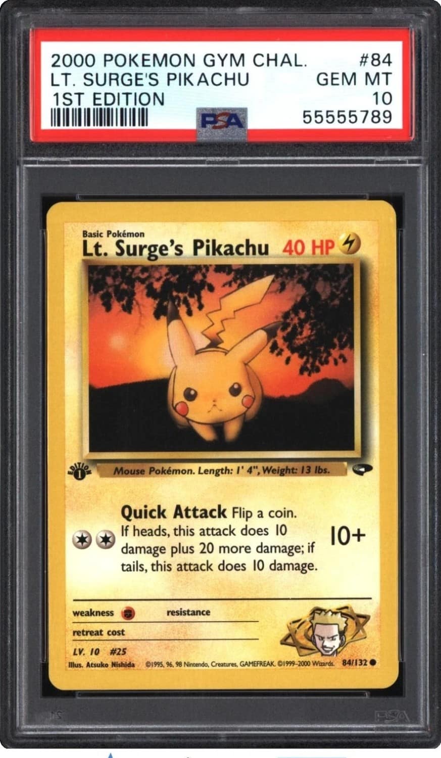 Lt. Surge'S Pikachu