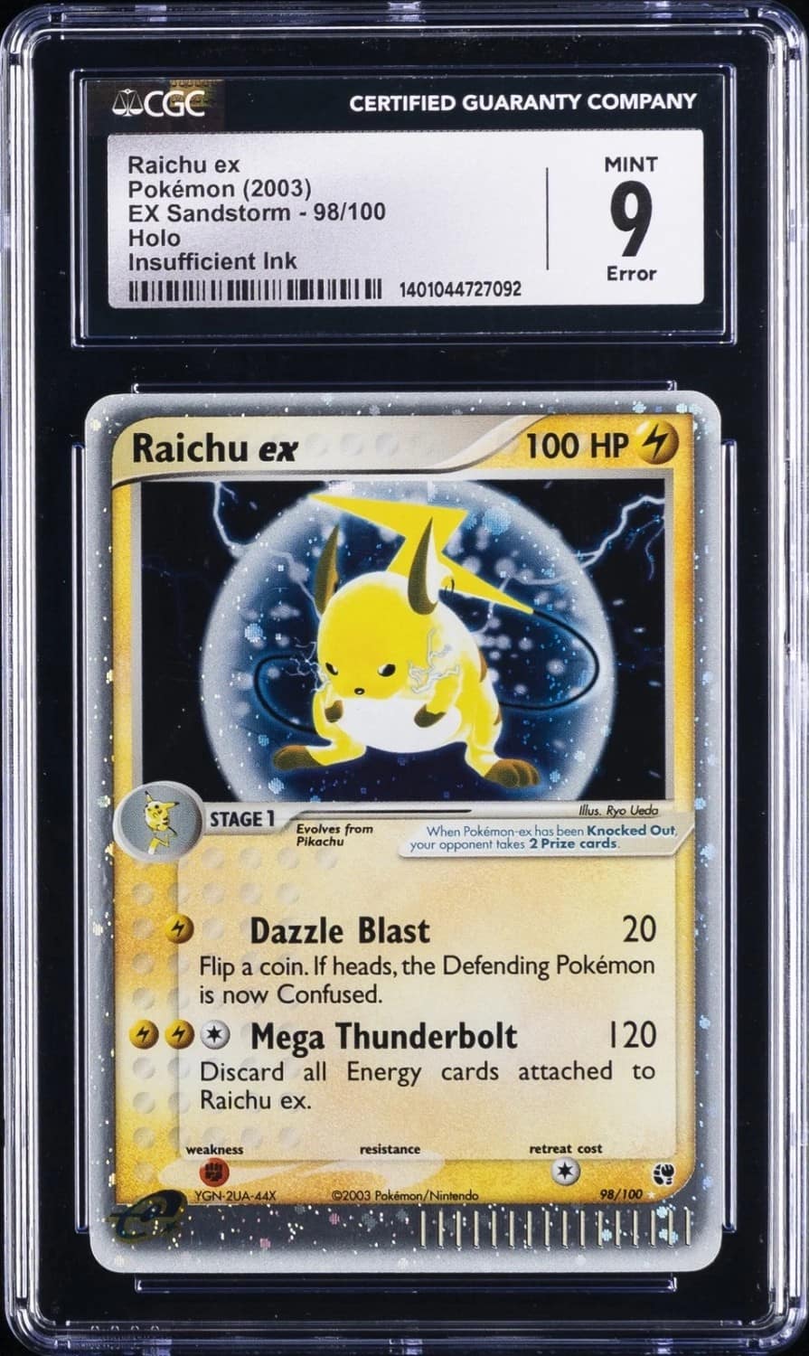Raichu Ex