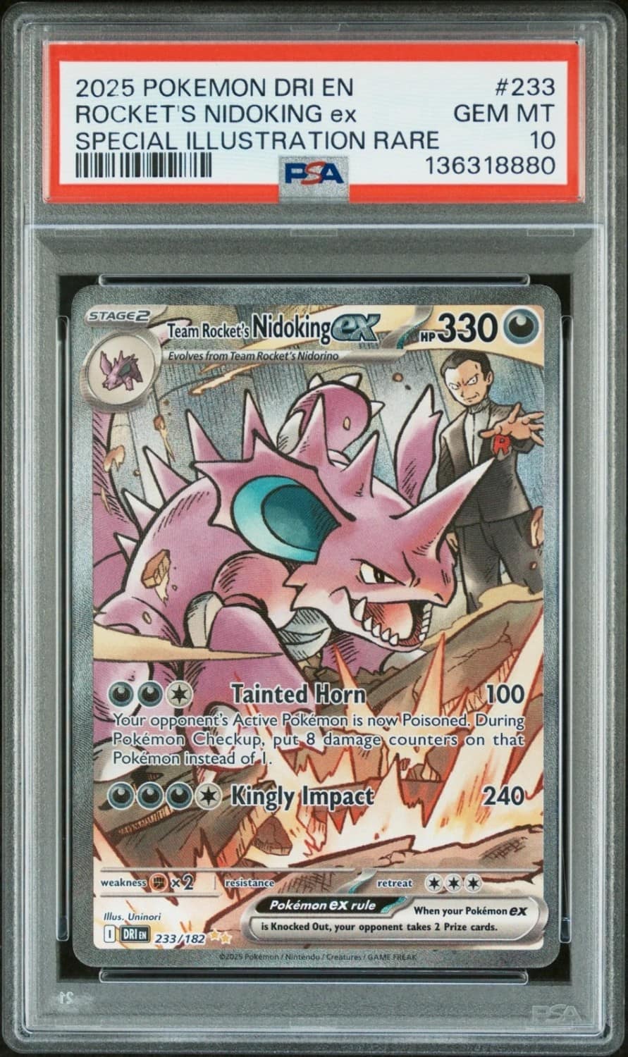 Rocket'S Nidoking Ex