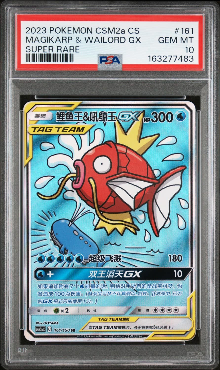 Magikarp & Wailord Gx