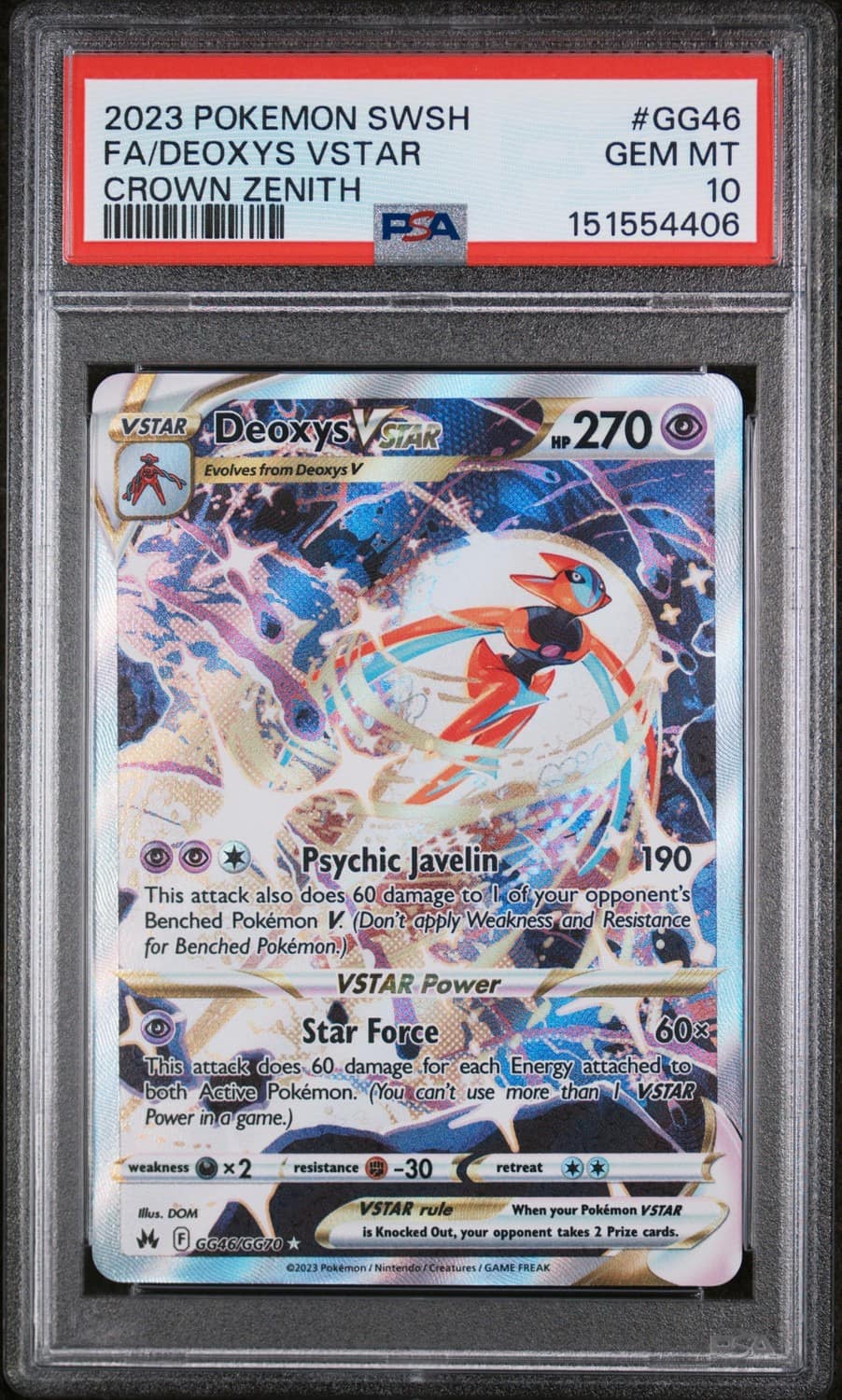 Deoxys Vstar