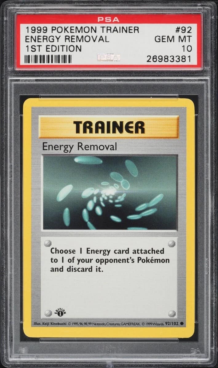 Energy Removal