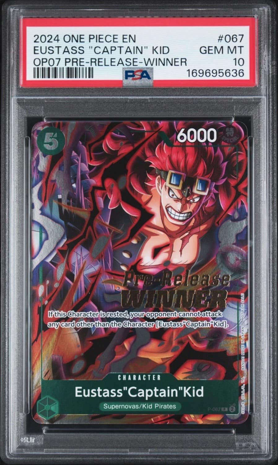 Eustass "captain" Kid