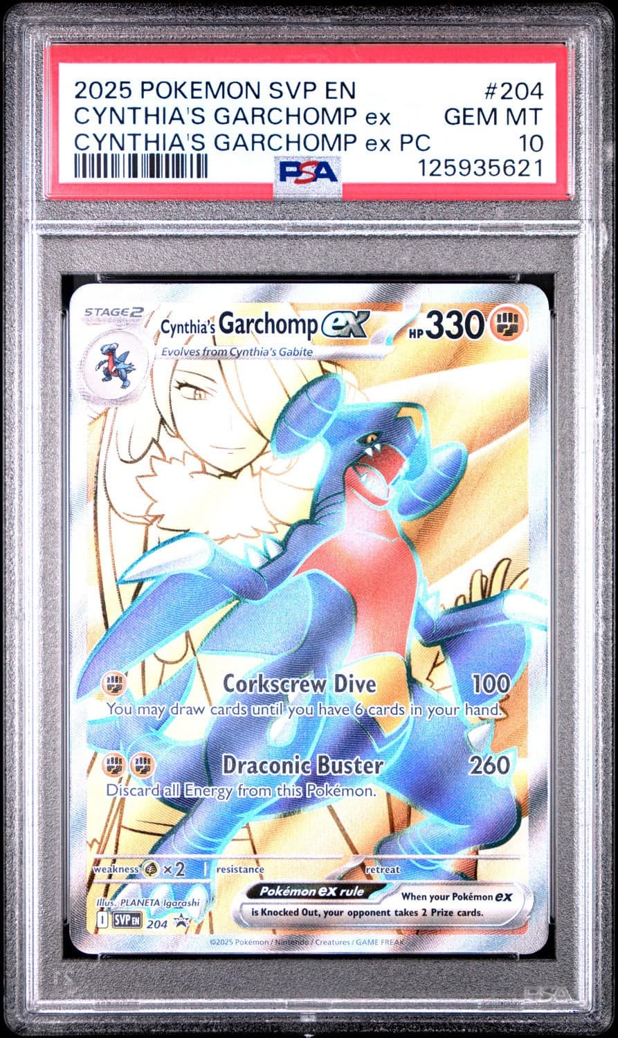 Cynthia'S Garchomp Ex
