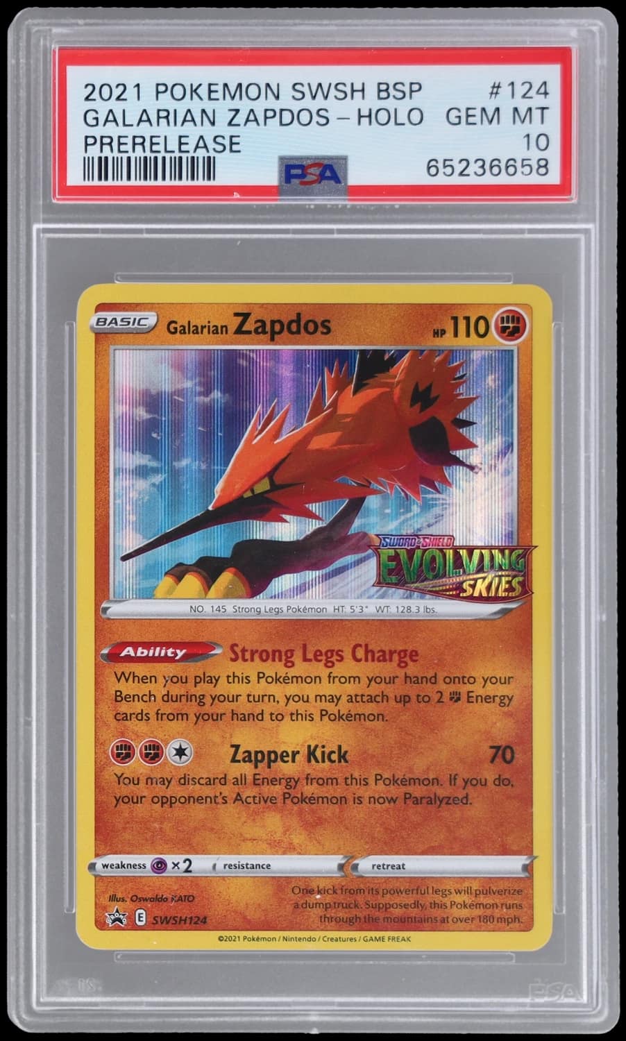 Galarian Zapdos