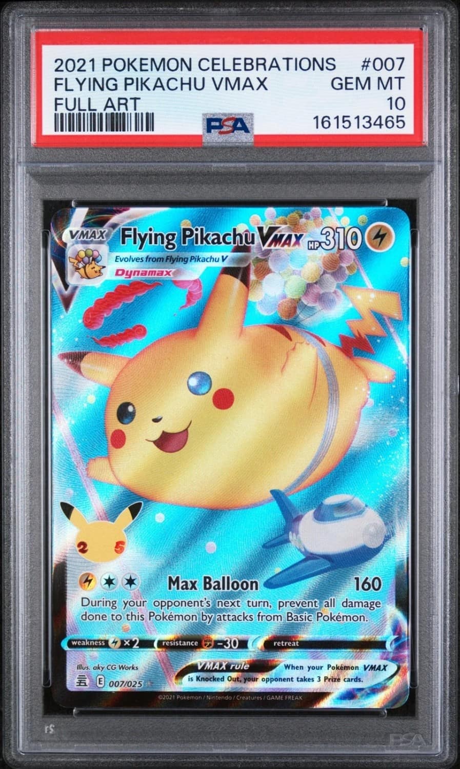 Flying Pikachu Vmax