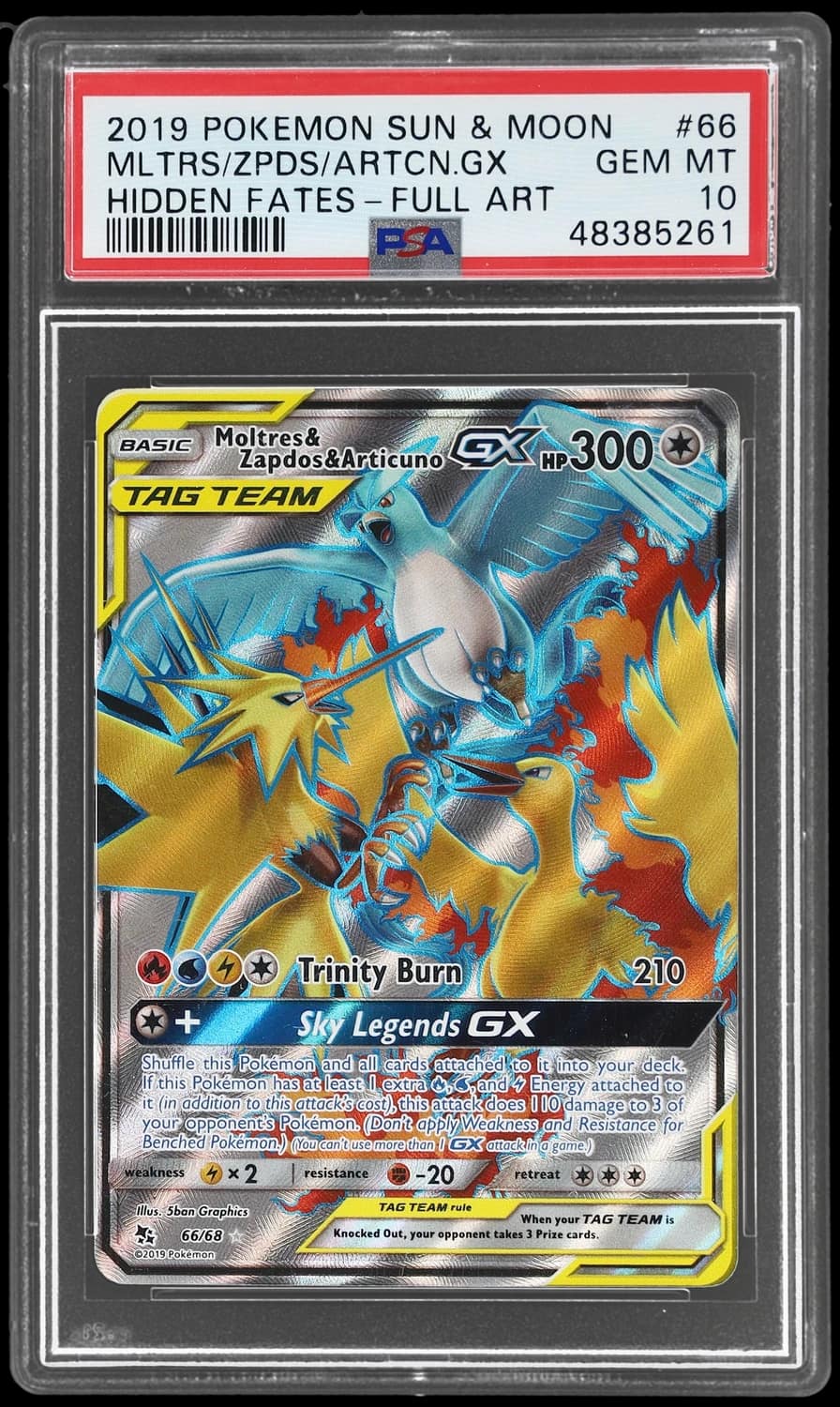 Moltres & Zapdos & Articuno Gx