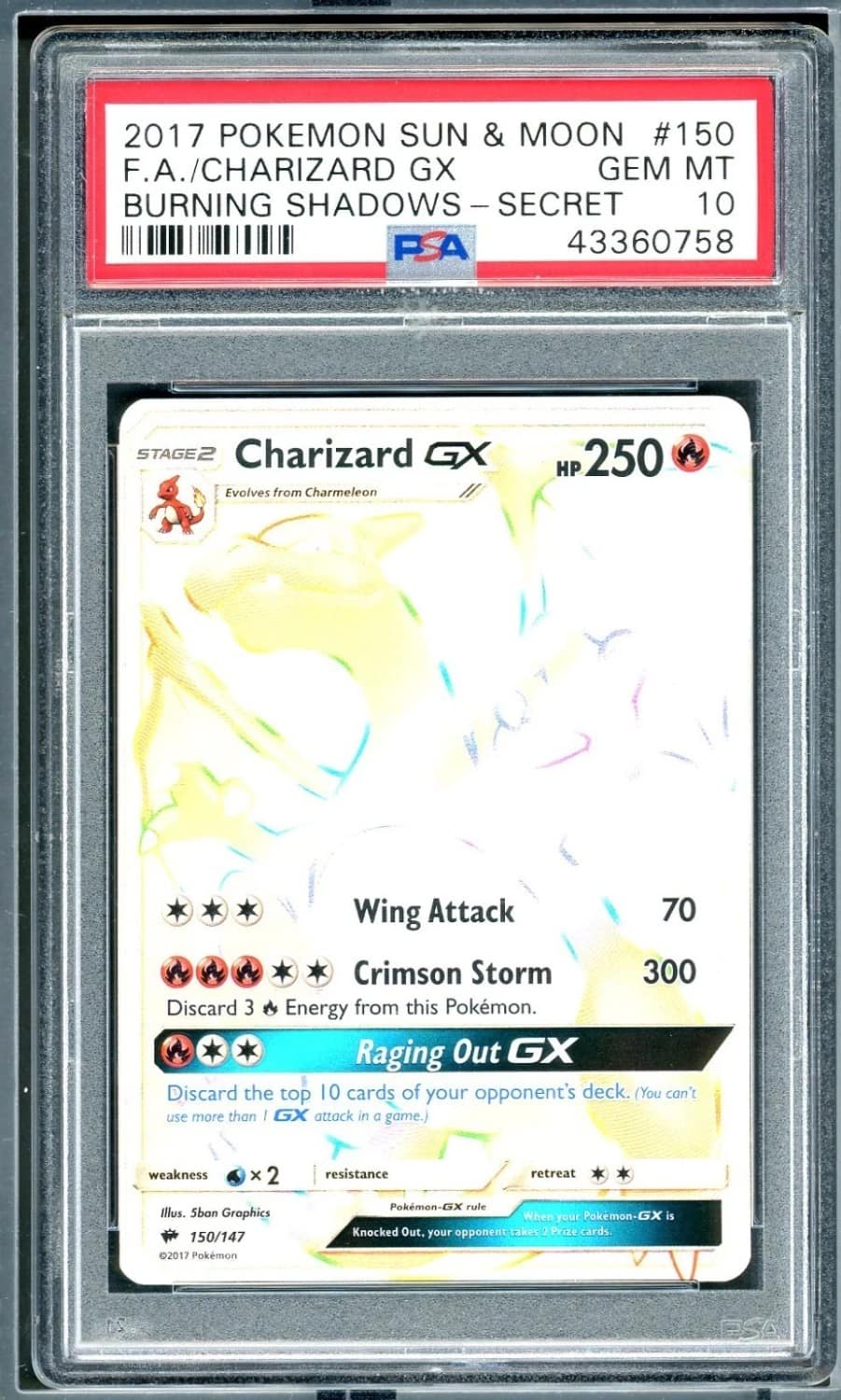 Charizard Gx