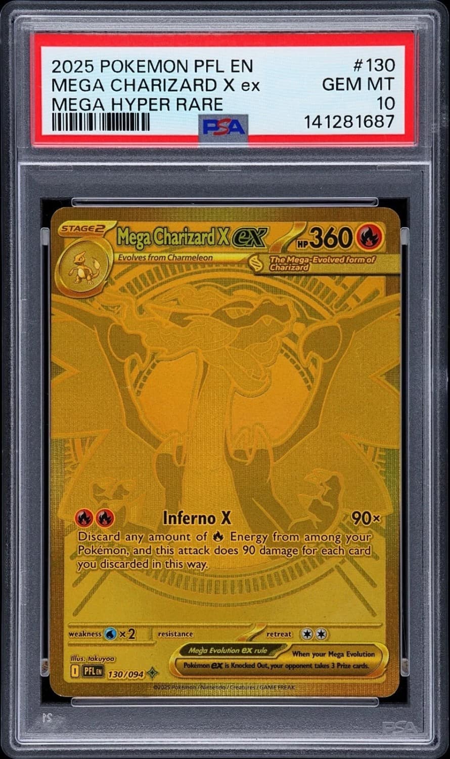 Mega Charizard X Ex