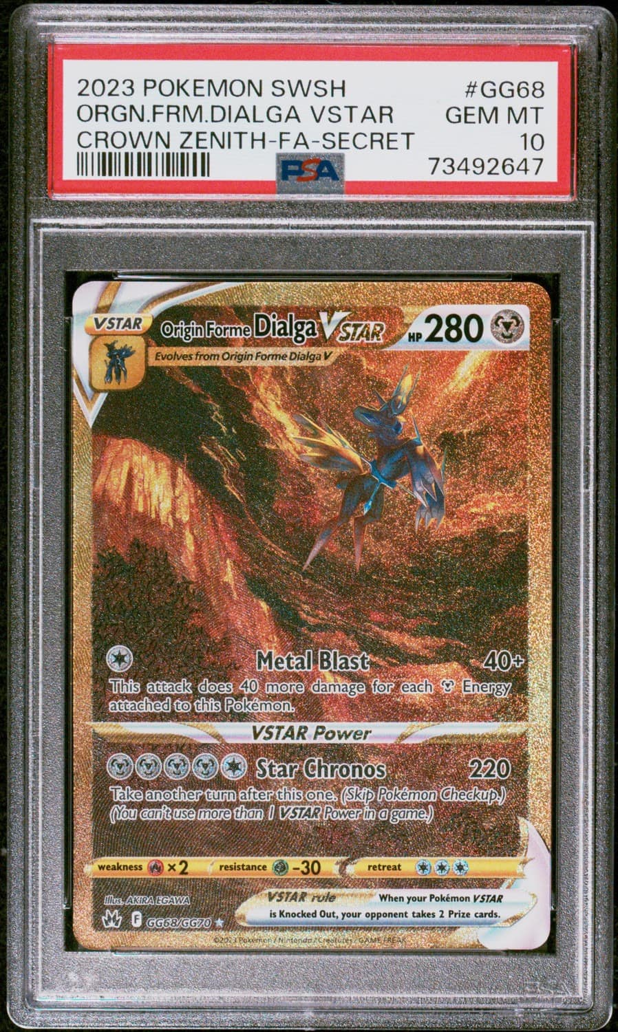 Origin Forme Dialga Vstar