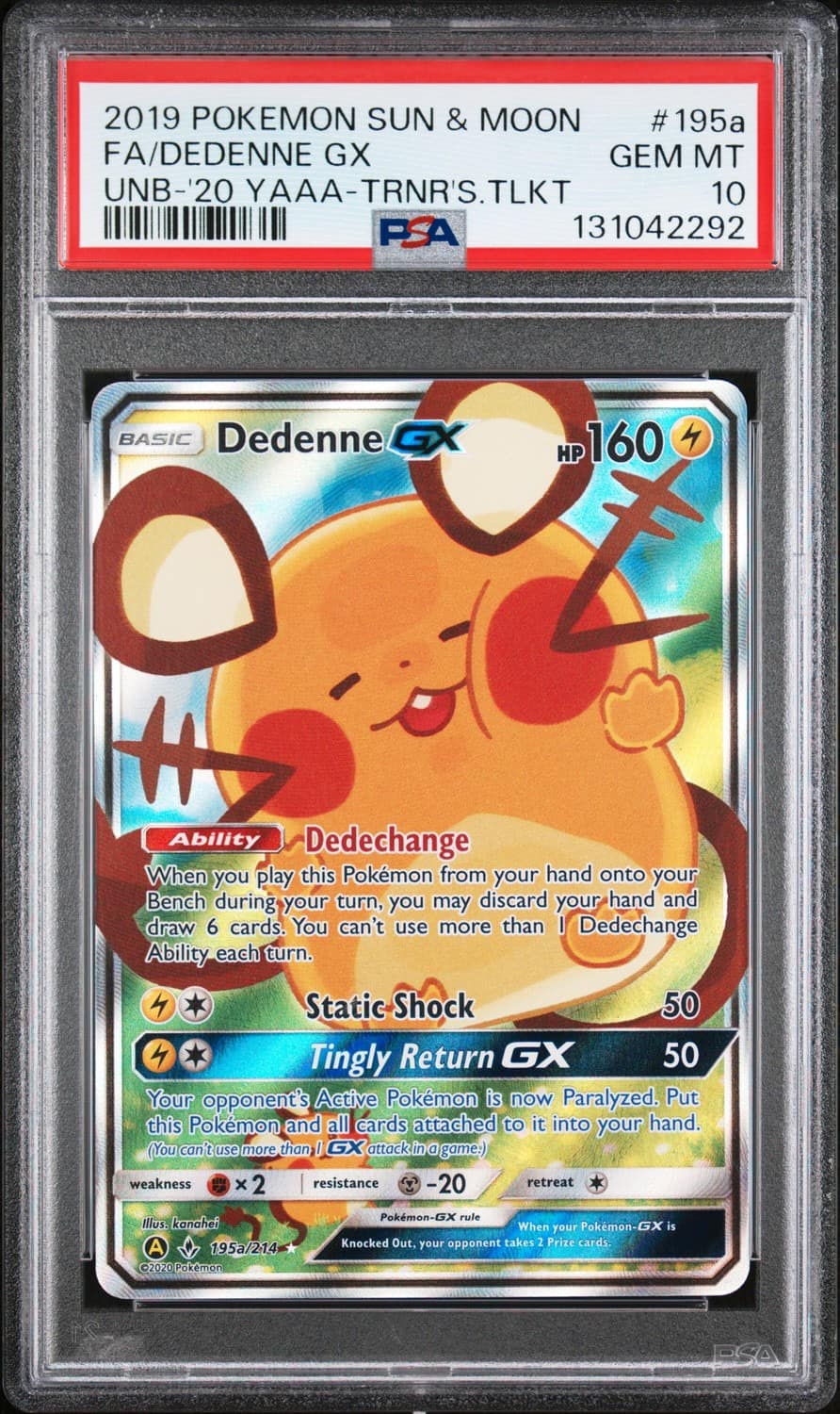 Dedenne Gx