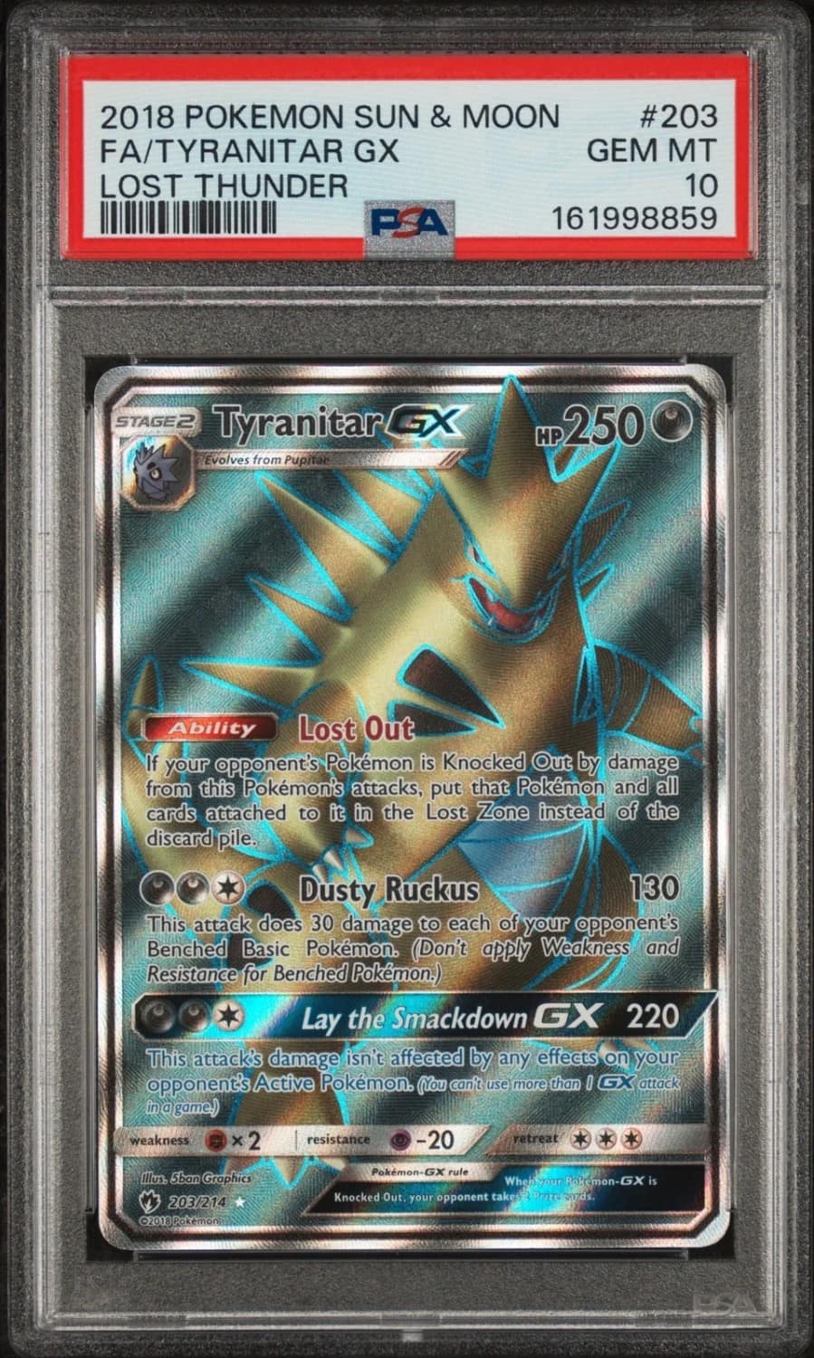 Tyranitar Gx