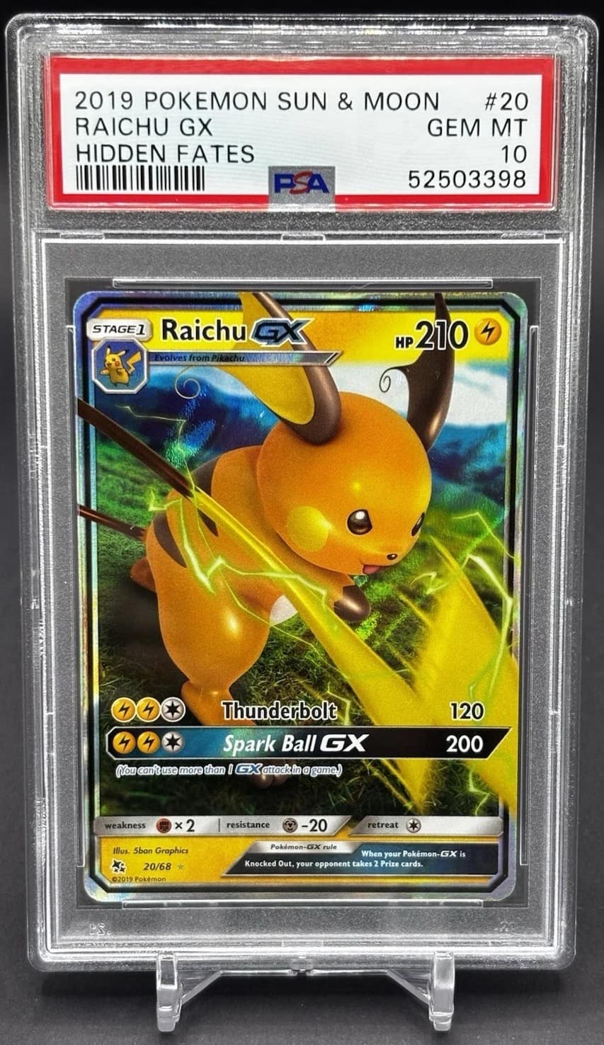 Raichu Gx