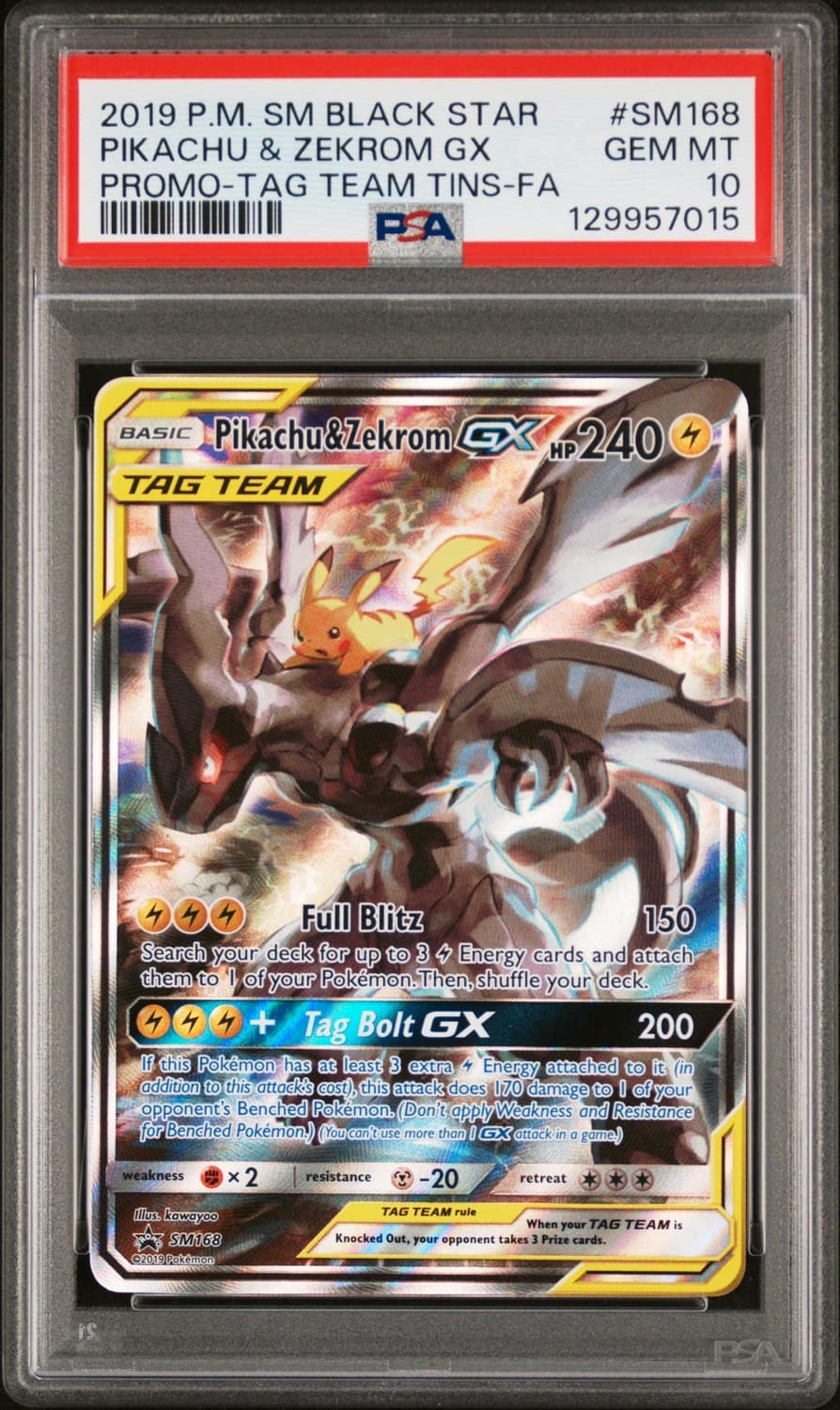 Pikachu & Zekrom Gx