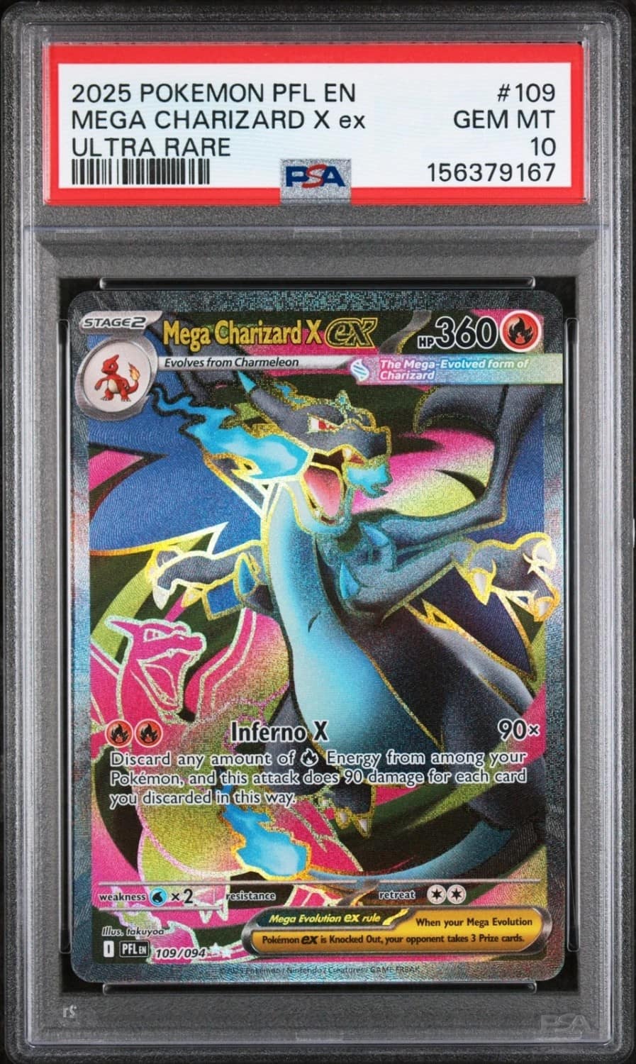 Mega Charizard X Ex