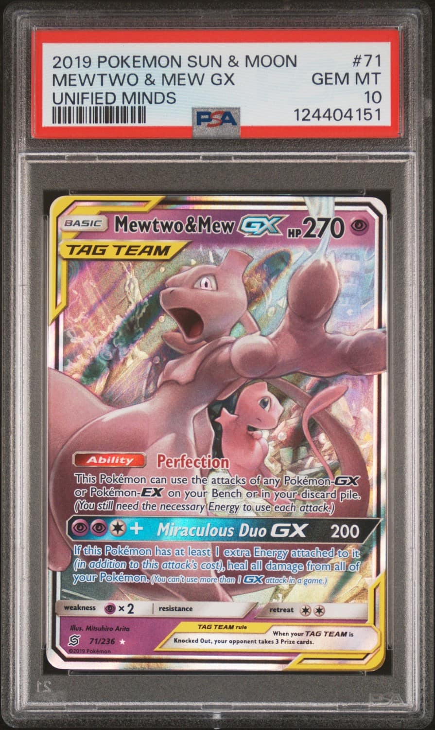 Mewtwo & Mew Gx