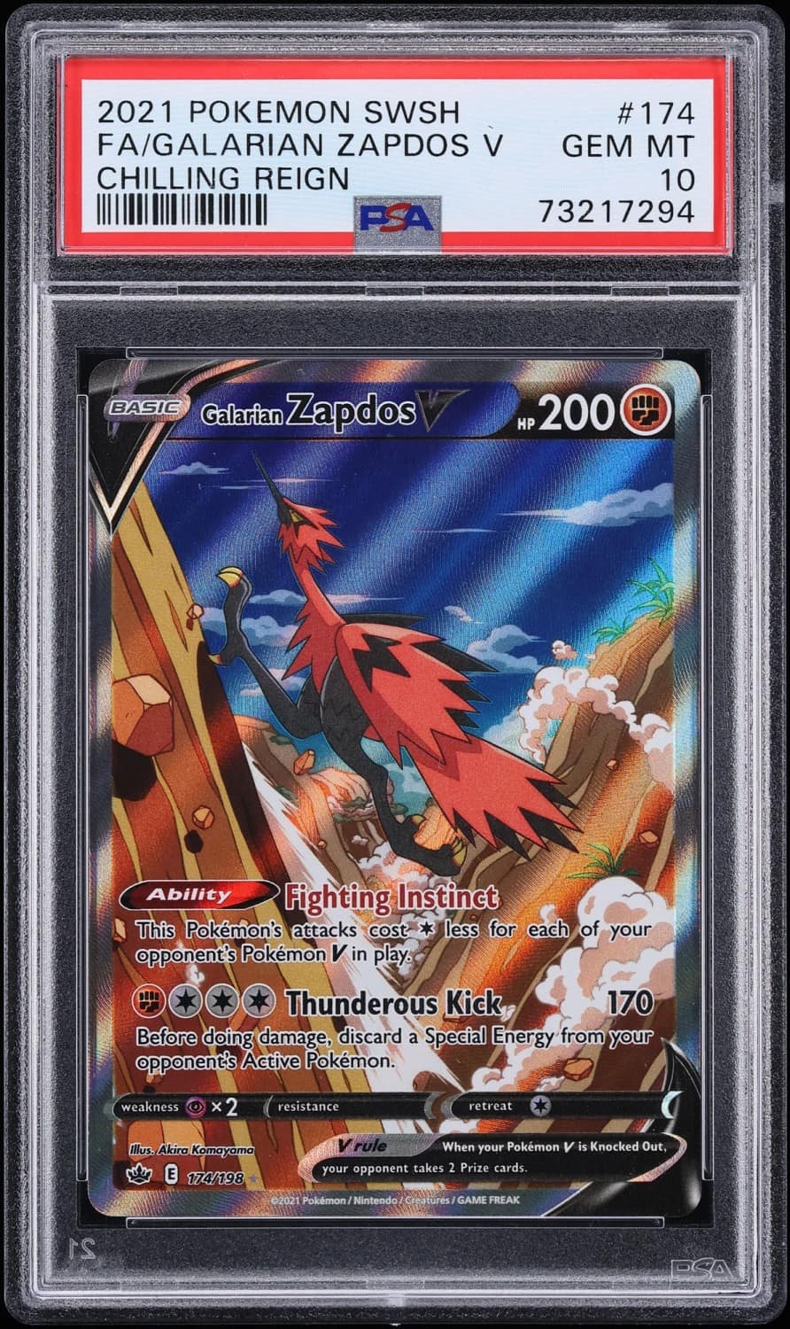Galarian Zapdos V