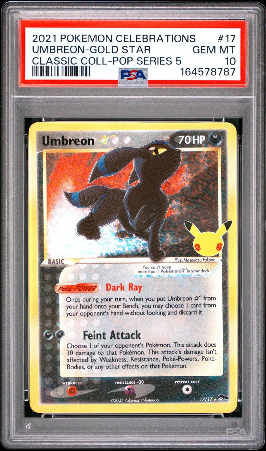 Umbreon-Gold Star