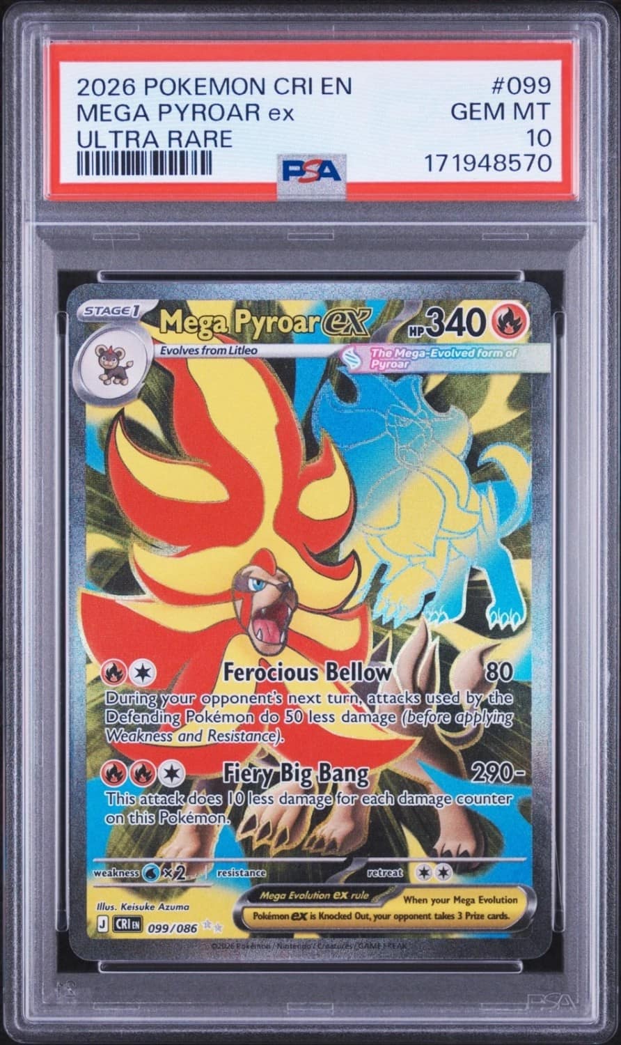 Mega Pyroar Ex