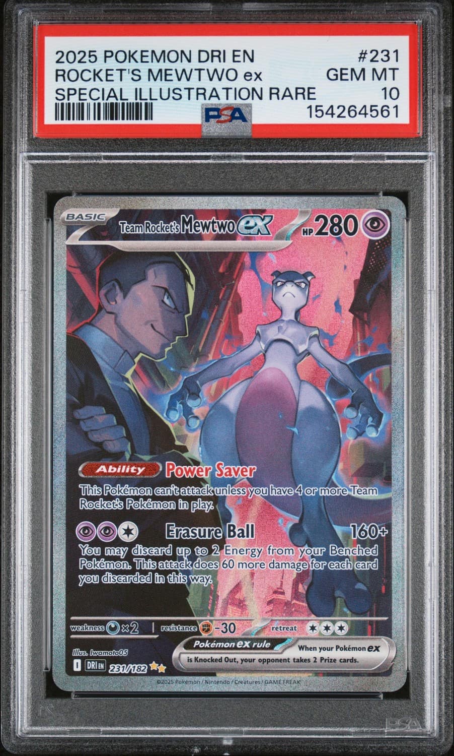 Rocket'S Mewtwo Ex