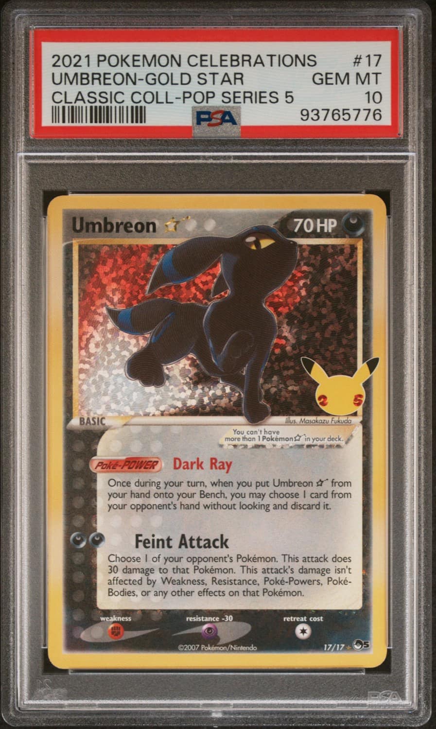 Umbreon-Gold Star