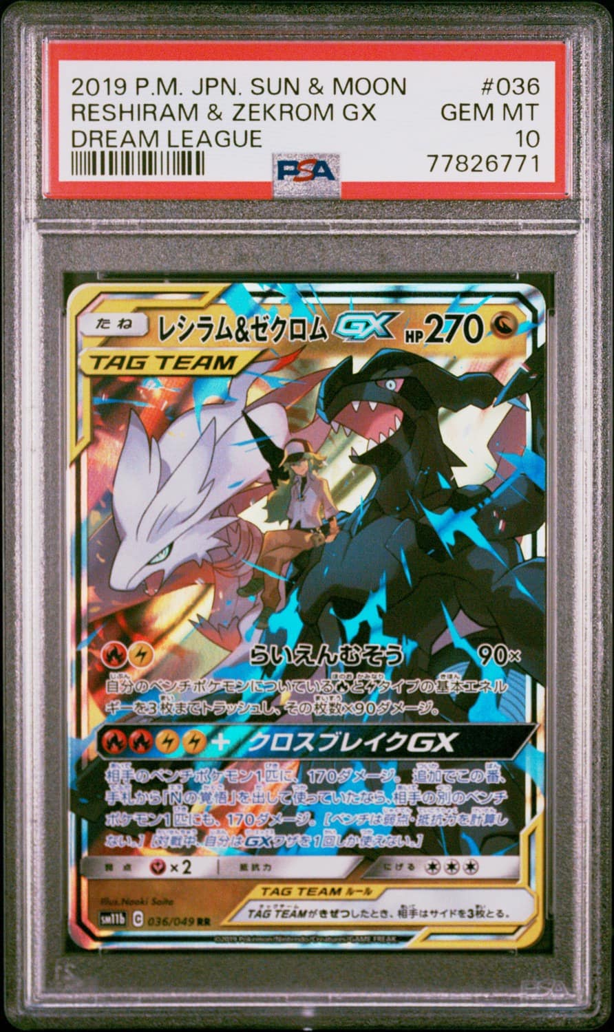 Reshiram & Zekrom Gx