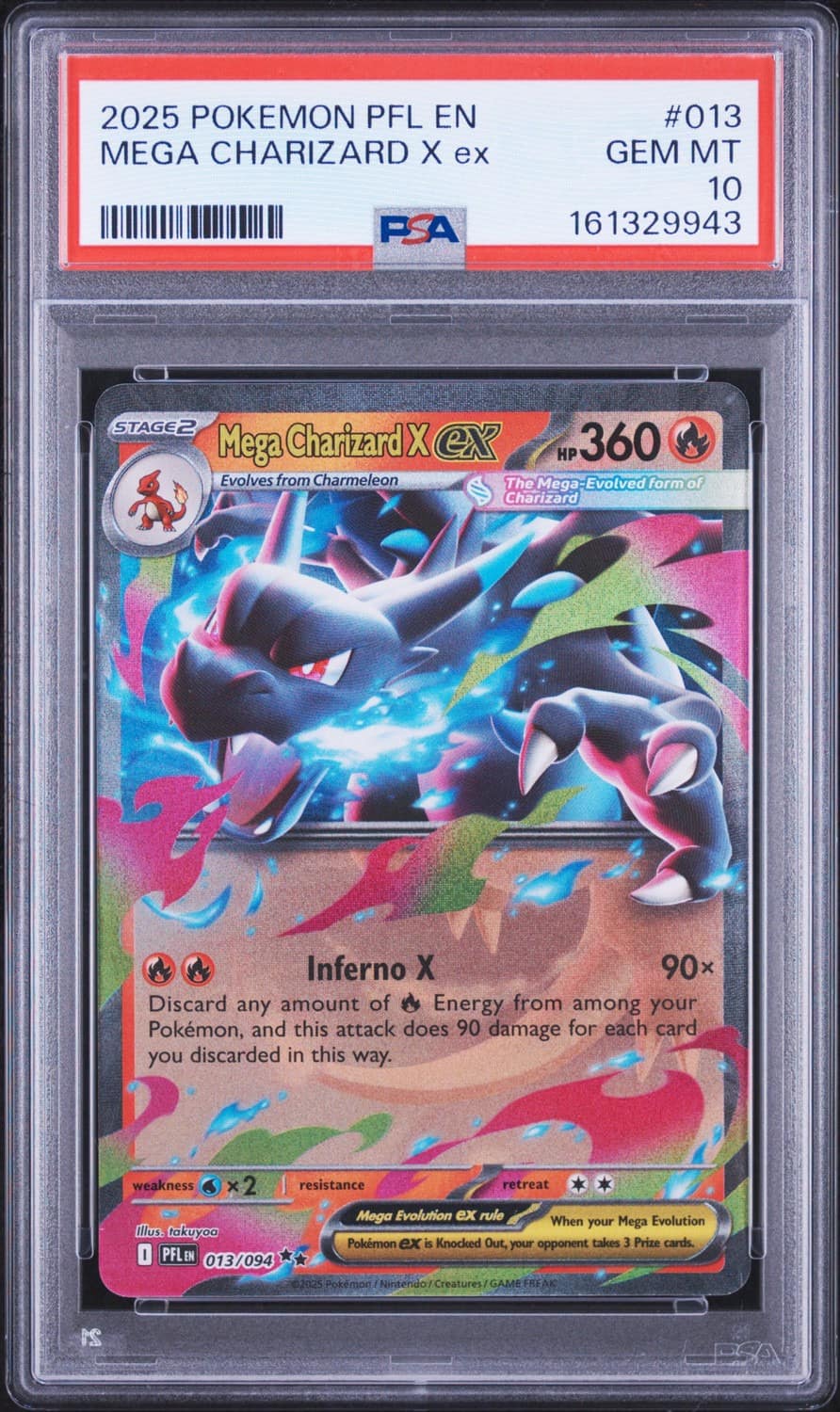 Mega Charizard X Ex