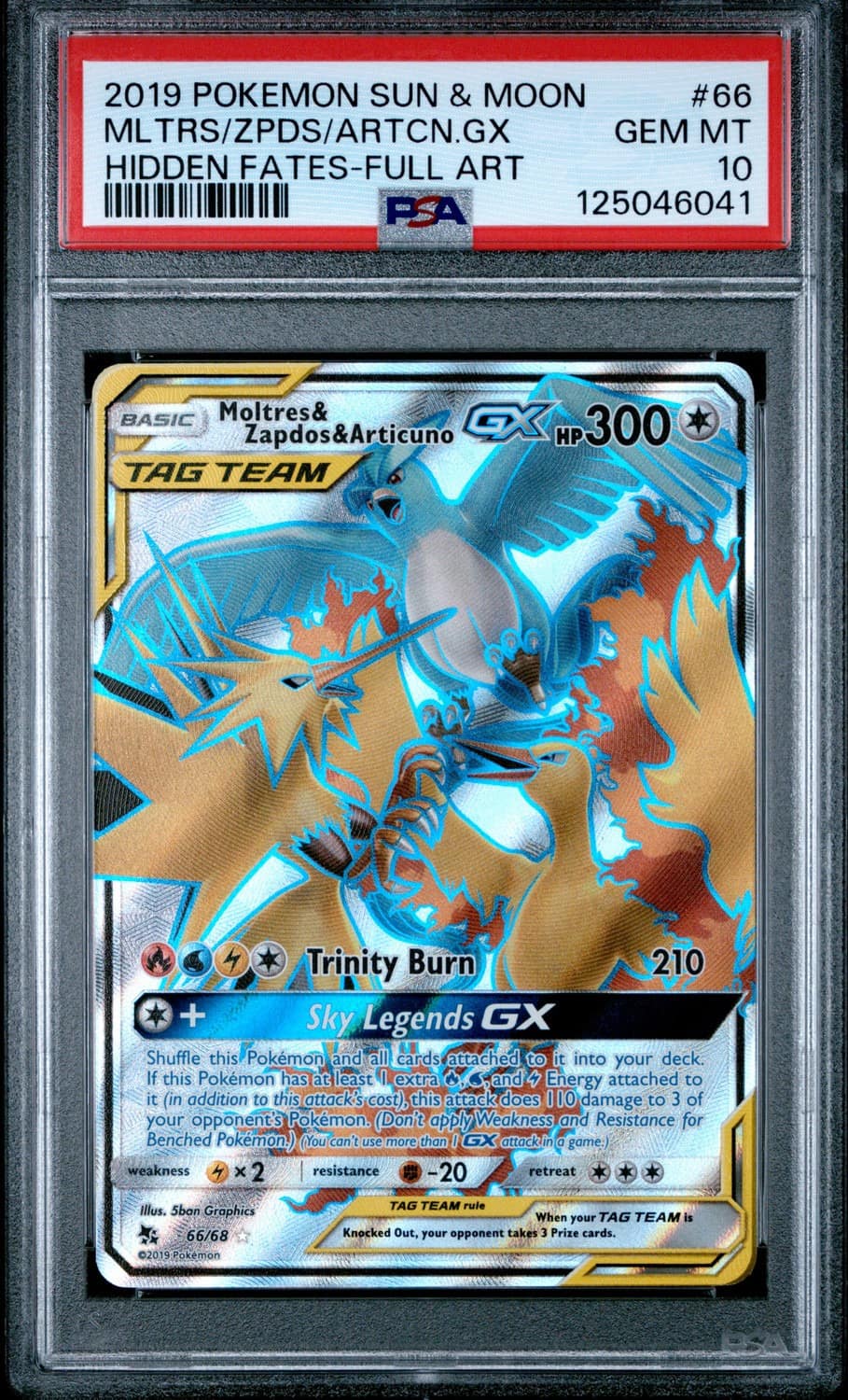 Moltres & Zapdos & Articuno Gx