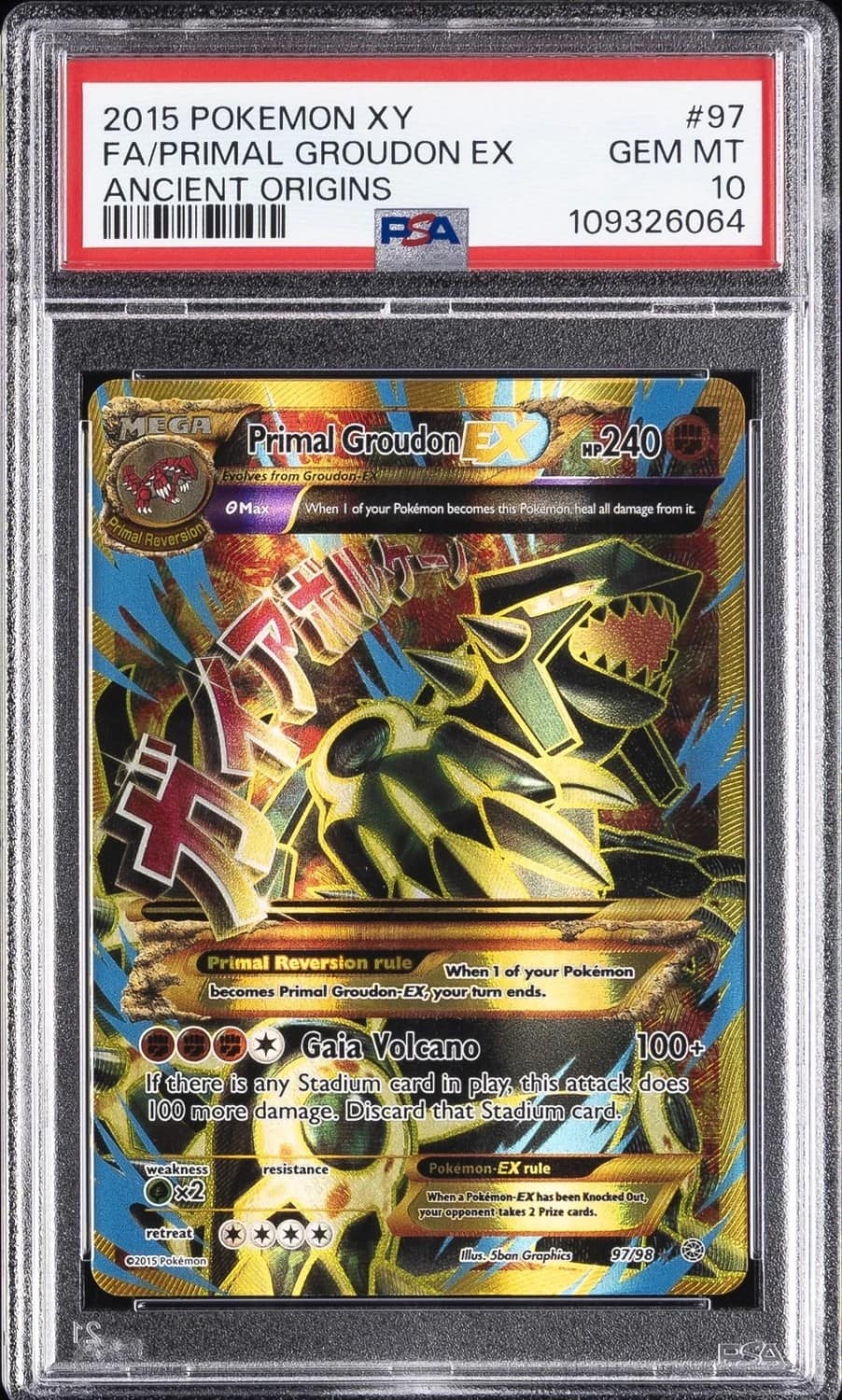 Primal Groudon Ex