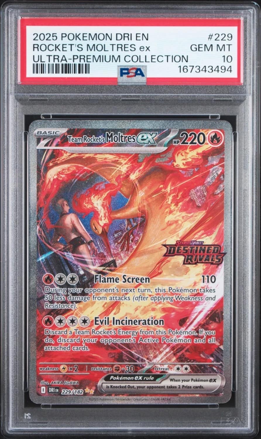 Rocket'S Moltres Ex