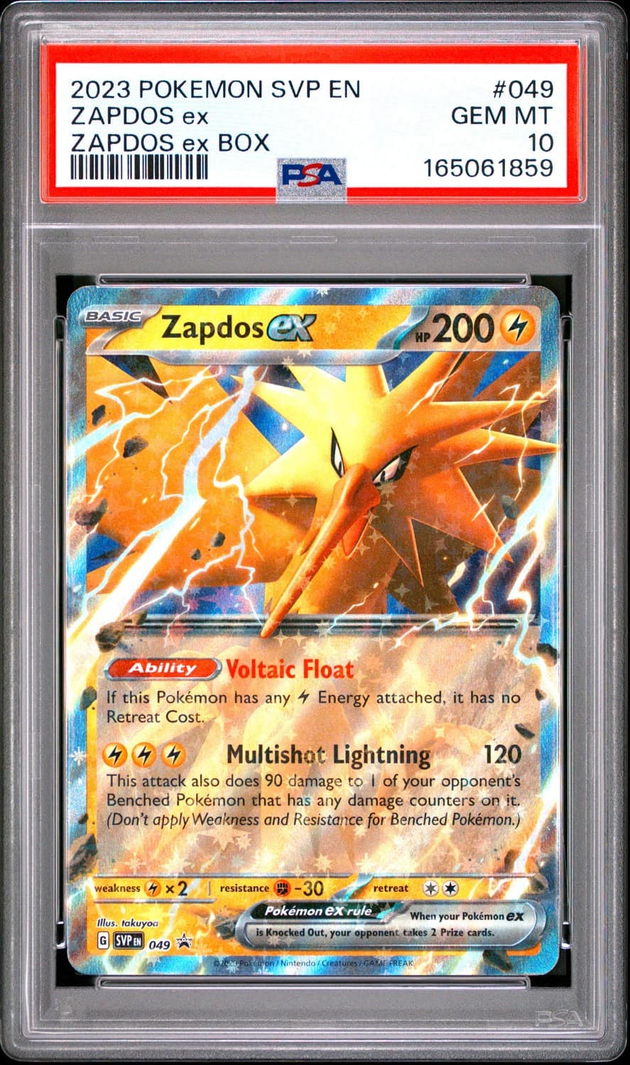 Zapdos Ex