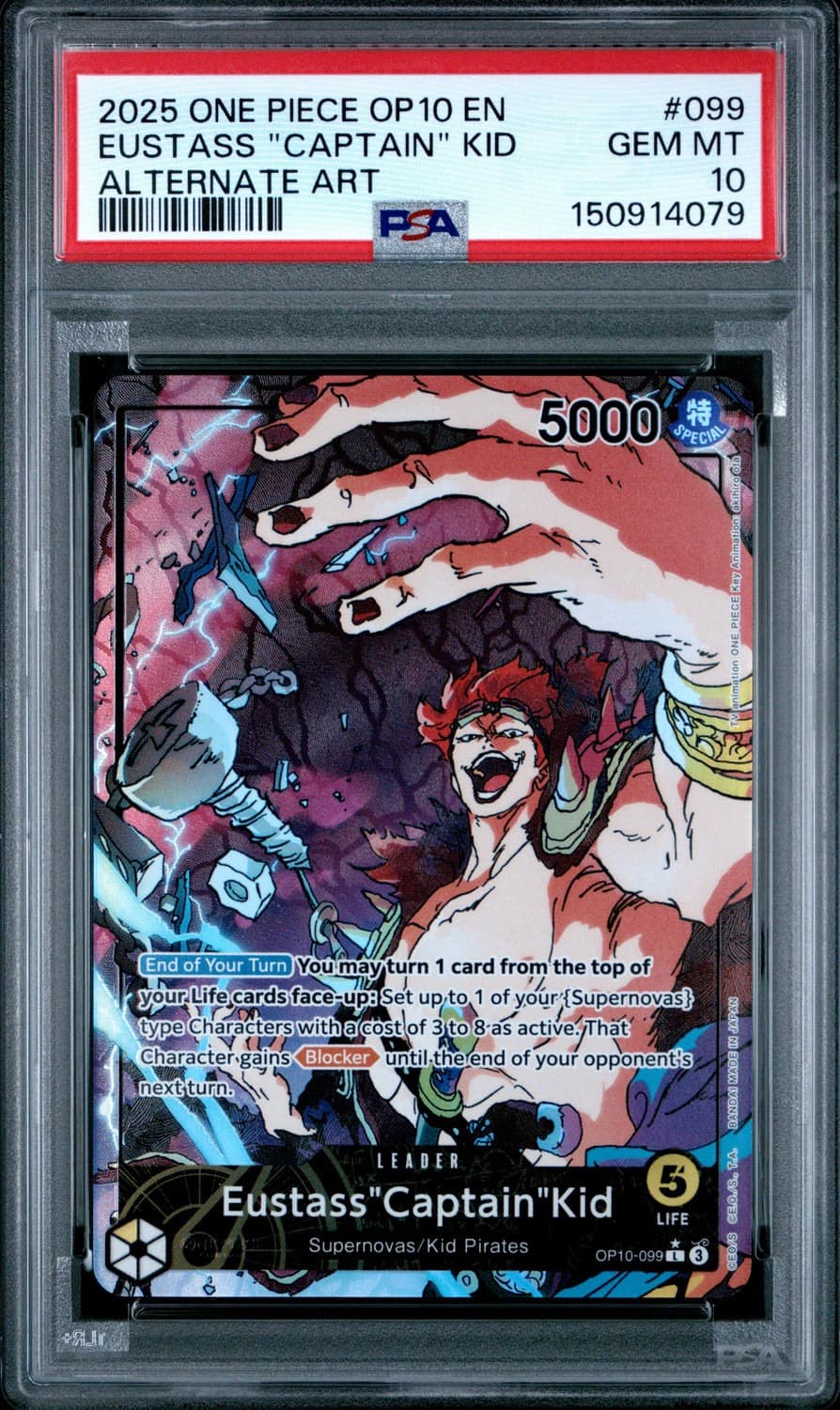 Eustass "captain" Kid