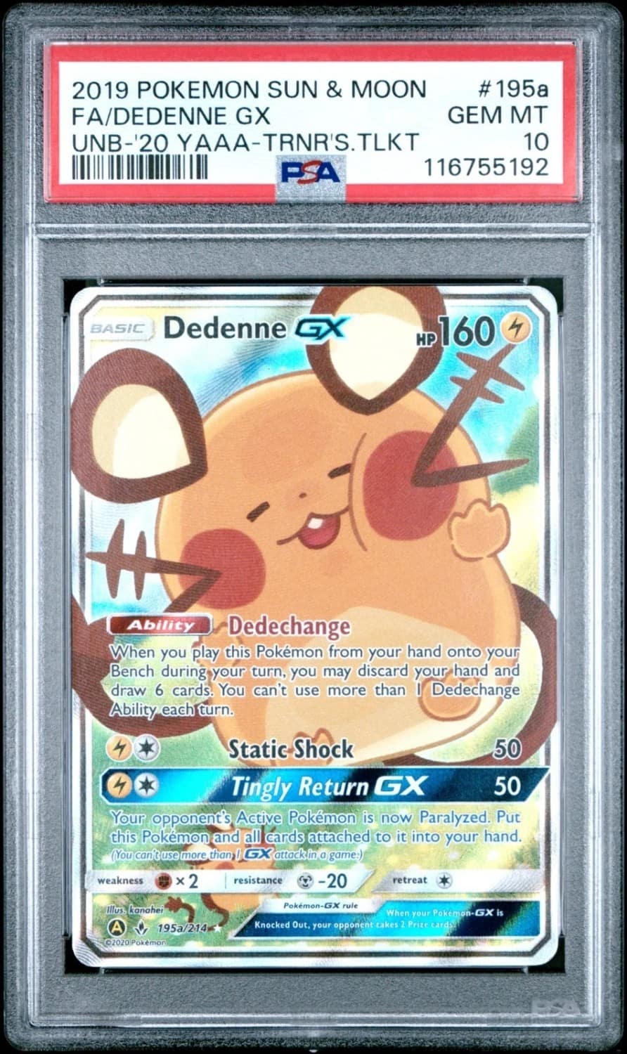 Dedenne Gx