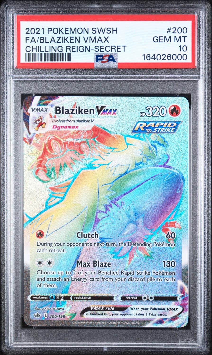 Blaziken Vmax