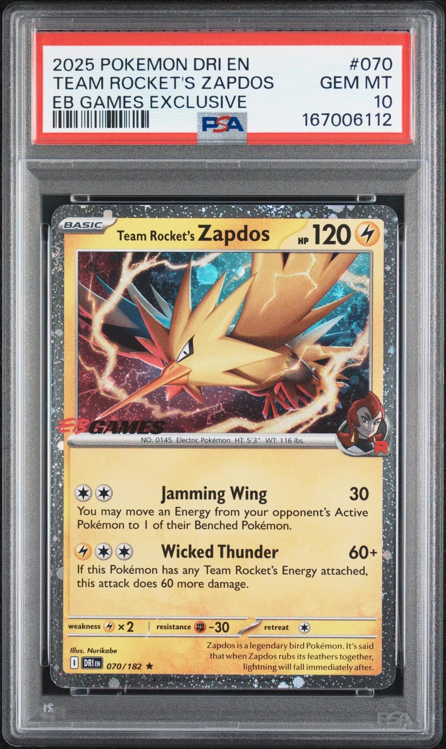 Team Rocket'S Zapdos