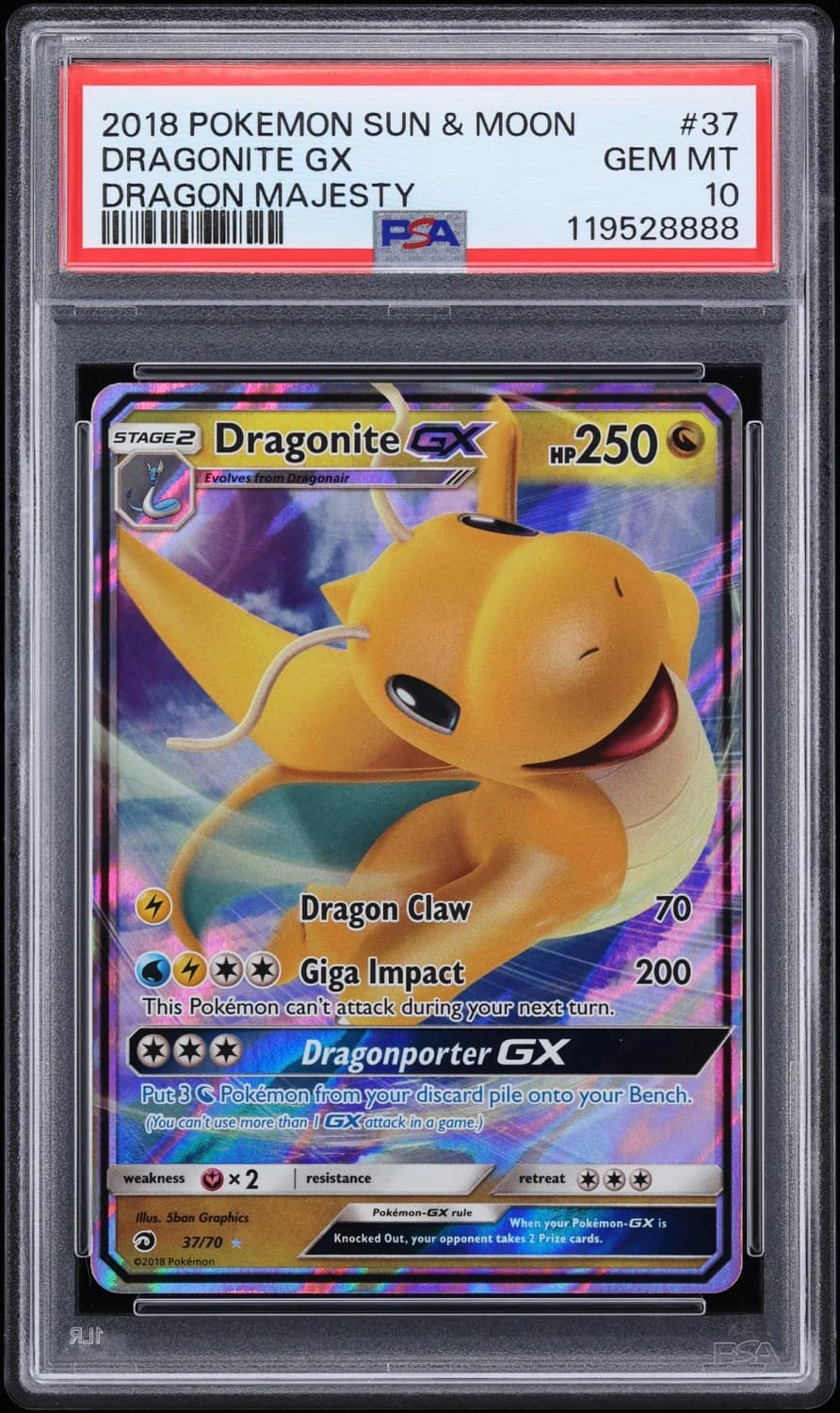Dragonite Gx