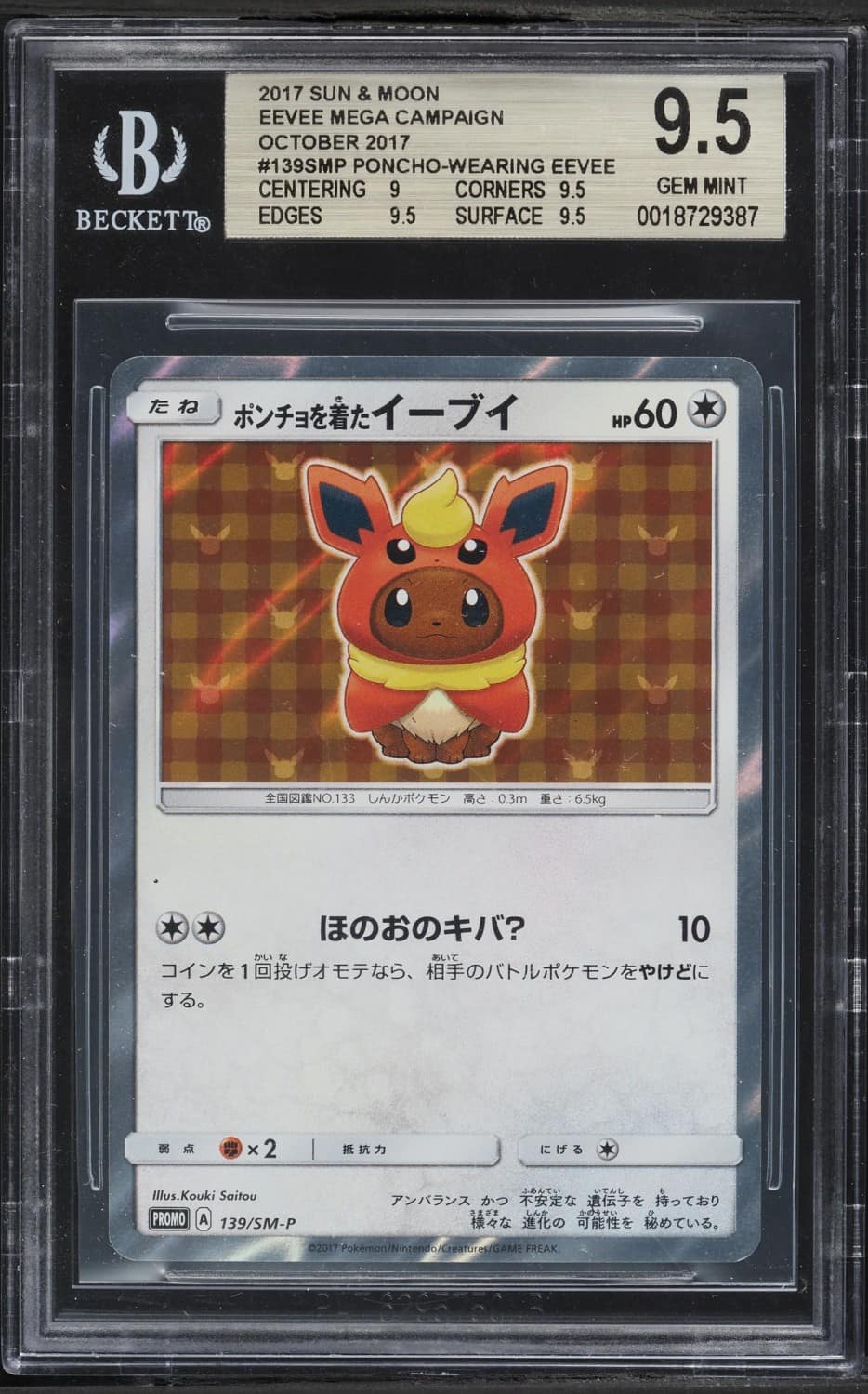 Poncho-Wearing Eevee