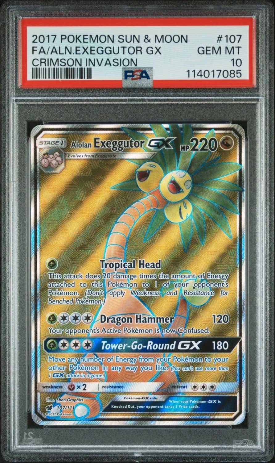 Alolan Exeggutor Gx