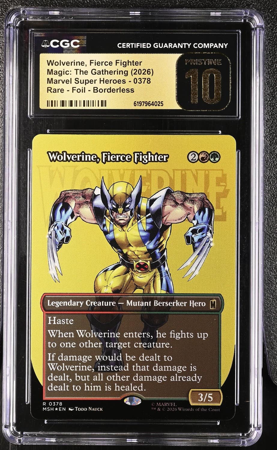Wolverine, Fierce Fighter