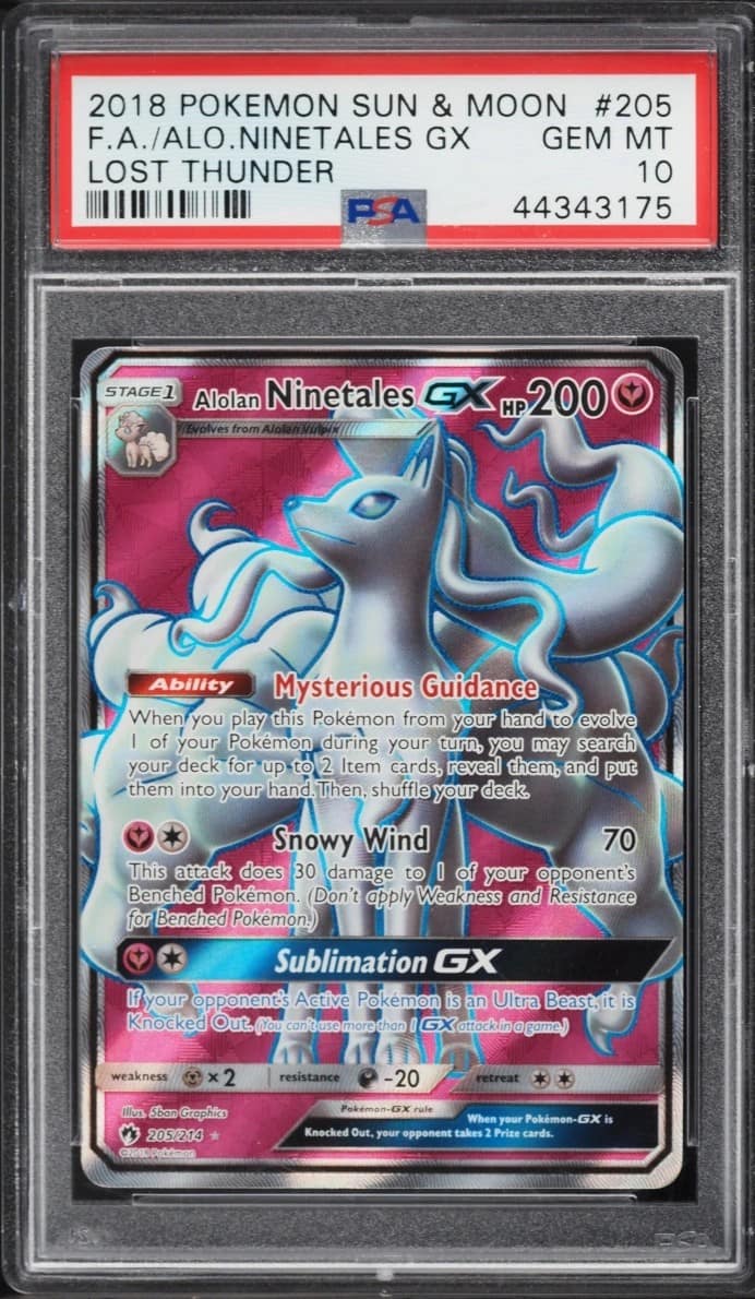 Alolan Ninetales Gx