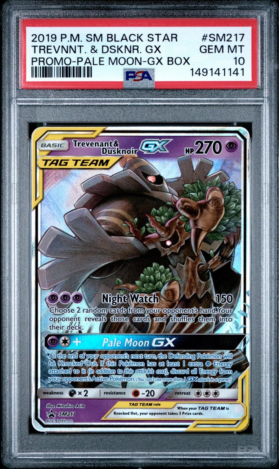 Trevenant & Dusknoir Gx